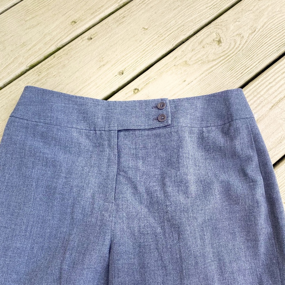 Talbots - Woman’s gray (stretch) straight leg trousers, Size: 12P - Picture 3 of 8